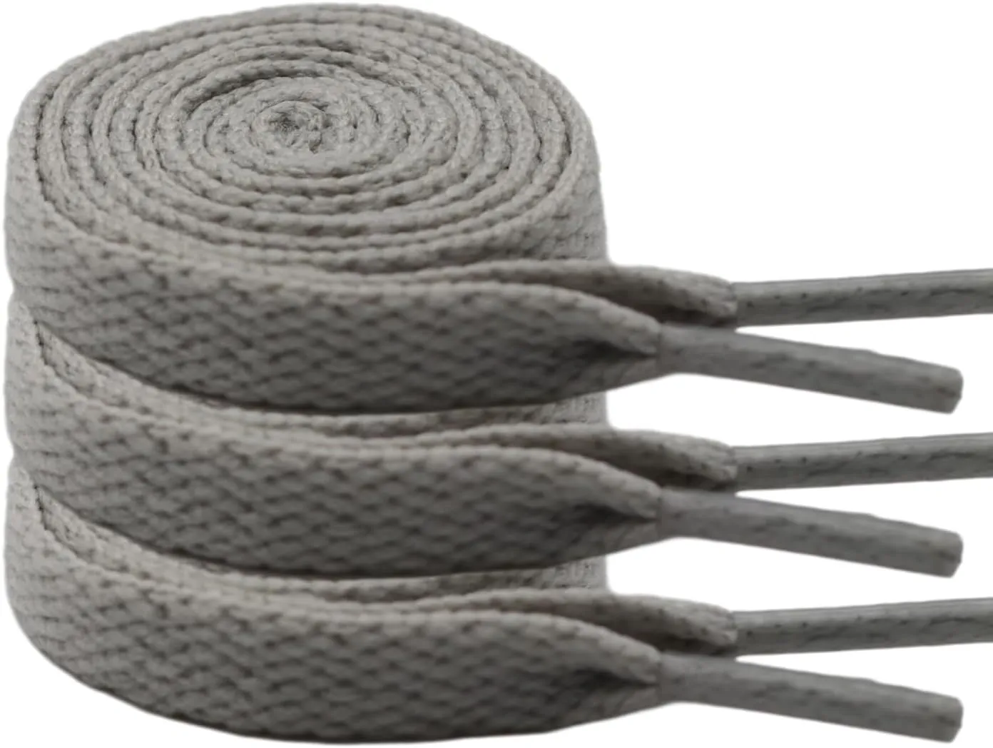 3 Pair Flat Shoe Laces for Sneakers Colored 5/16 Athletic Shoelace Running Shoes Boots Strings Replacement