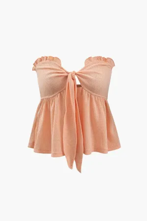 Aeliana – Frill detail – Tube top