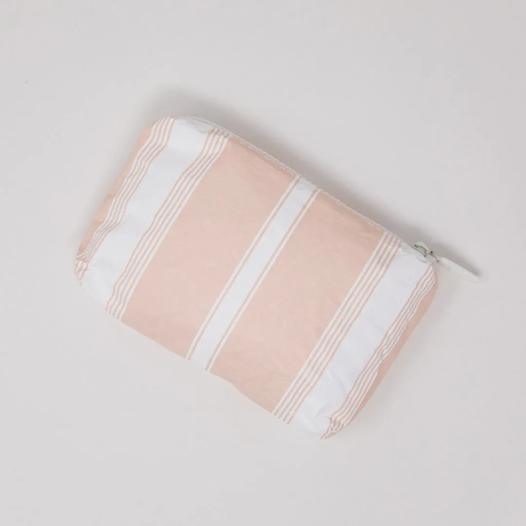 Aloha Mini Linen Stripe Pouch