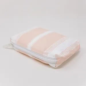 Aloha Mini Linen Stripe Pouch
