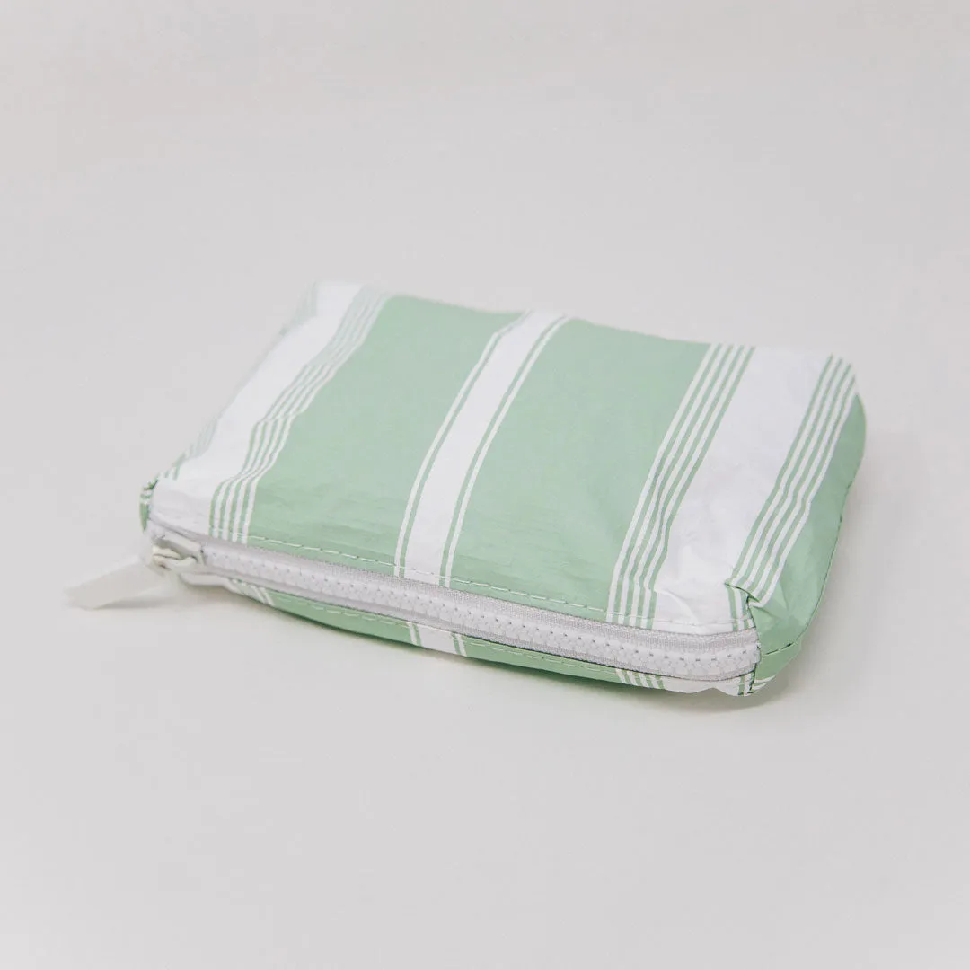 Aloha Mini Linen Stripe Pouch