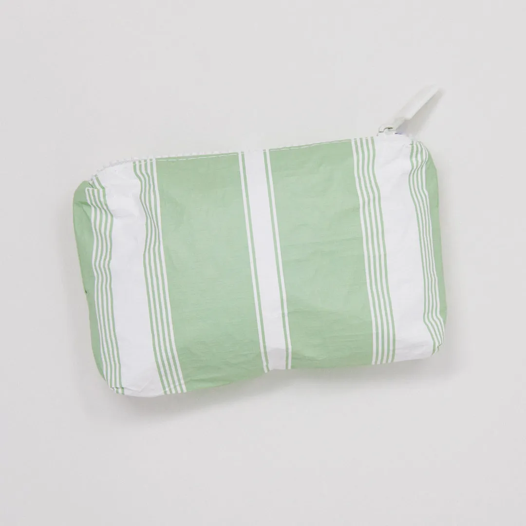Aloha Mini Linen Stripe Pouch