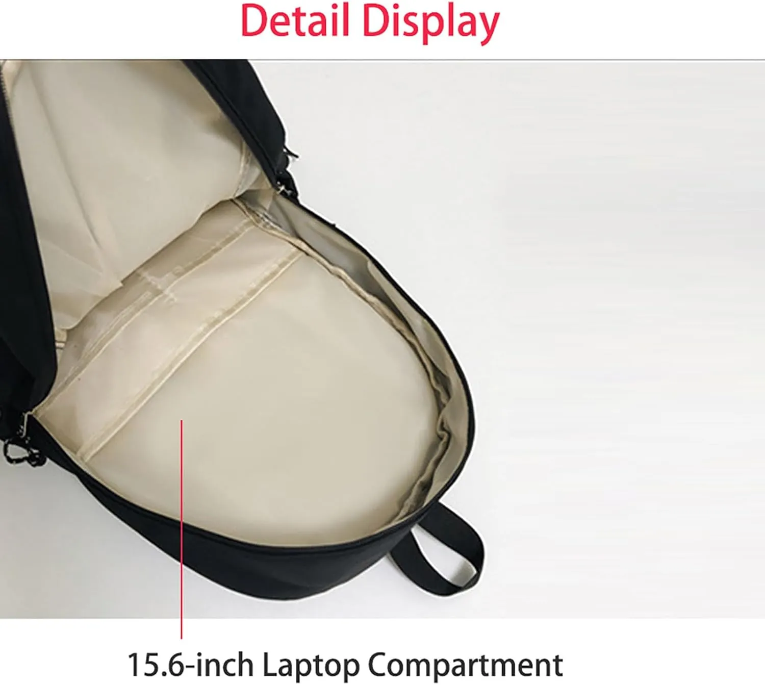 Anti-Theft Waterproof College & Travel Backpack, 15.6-Inch Laptop Compartment with Durable Nylon Design (Khaki)