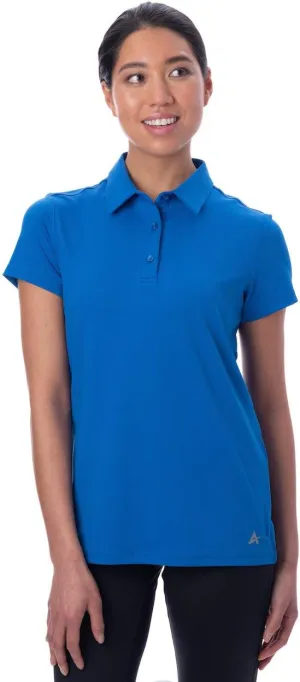 Arctic Cool Womens Instant Cooling Short Sleeve Polo UPF 50  Sun Protection Moisture Wicking Quick Drying Top