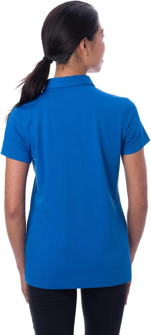Arctic Cool Womens Instant Cooling Short Sleeve Polo UPF 50  Sun Protection Moisture Wicking Quick Drying Top