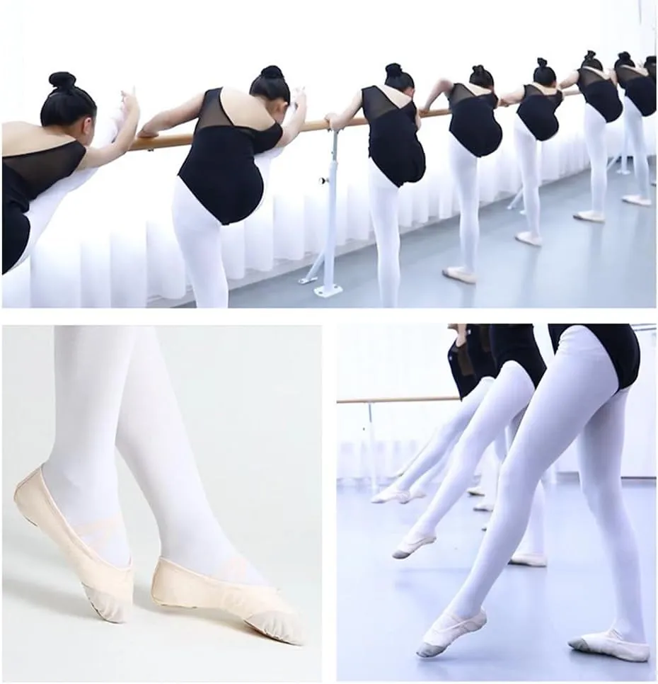Ballet Shoes Ballet Shoes Girl Kids Dance Slippers Professional Canvas Soft Sole Ballet Dancing Girls Women Ballet Yoga Gym Dancer Shoes Dance Slippers for Girls ToddlersPink-30 EU