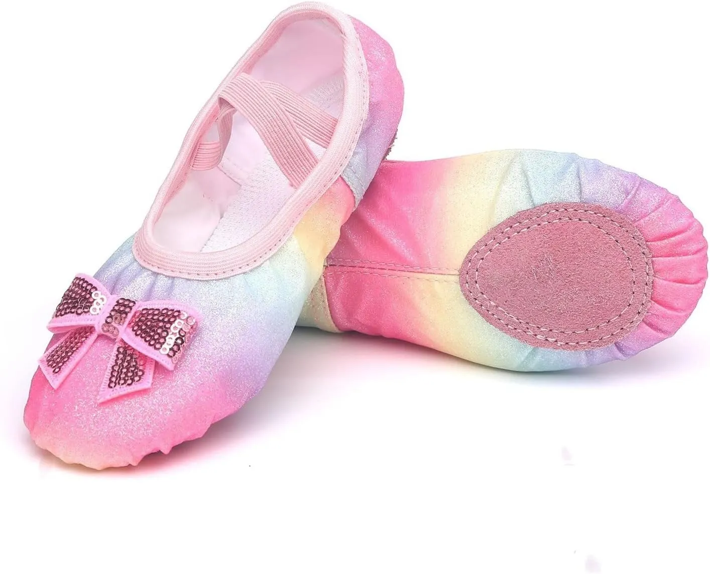 Ballet Shoes for Girls Pin?? Ballet Slippers Canvas Girl Ballet Flat for Toddler/Little Kid/Big Kid,Kids Dance