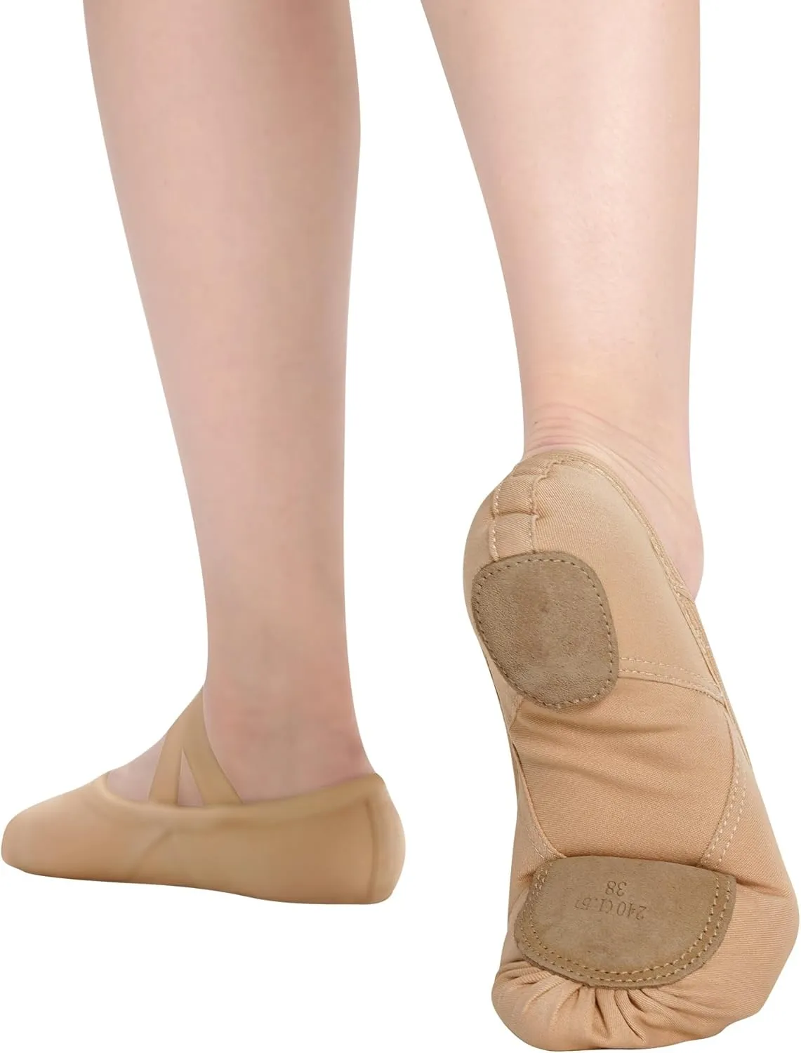 Ballet Shoes for Girls, Stretchy Girls Ballet Slippers for Dance, Gymnastic