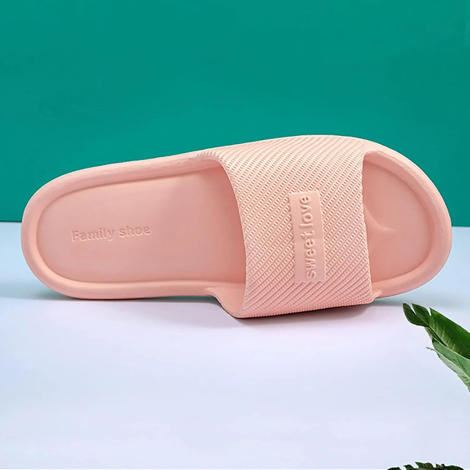 Bath Slippers Quick Dry Non-Slip Bathroom Slippers for Men Women Cushioned Thick Sole Sandals for Indoor and Outdoor