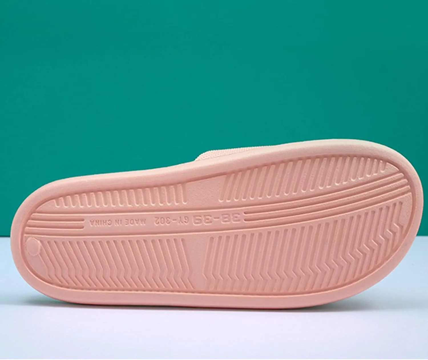 Bath Slippers Quick Dry Non-Slip Bathroom Slippers for Men Women Cushioned Thick Sole Sandals for Indoor and Outdoor