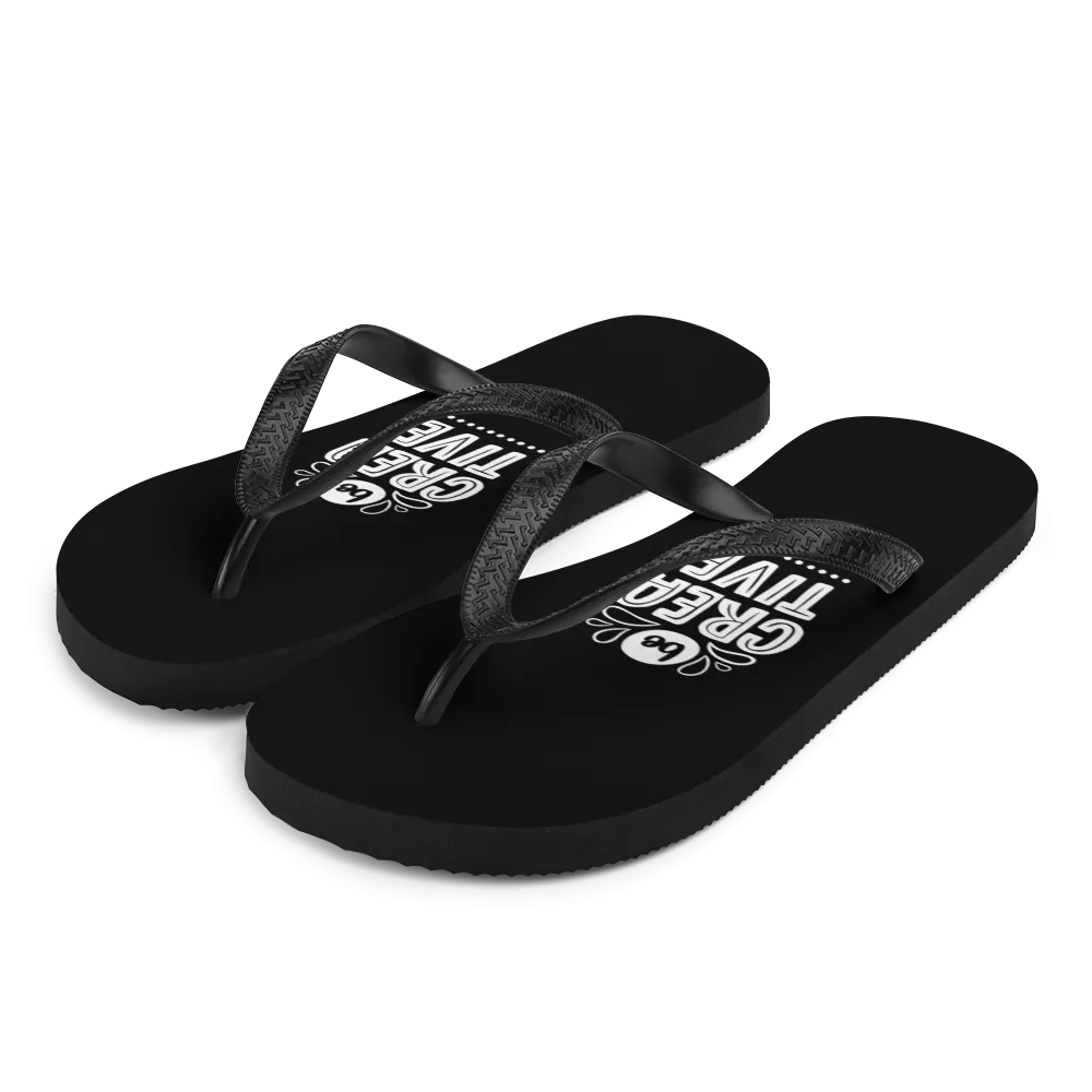 Be Creative Flip-Flops