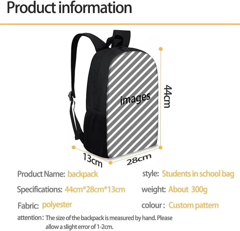 Beginterest Strong Gorilla Backpack Bookbags Durable 15.6 Inch Laptop Backpack for Elementary School Students