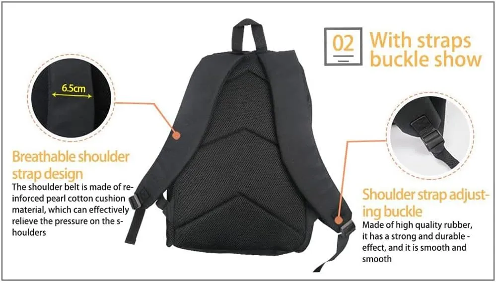 Beginterest Strong Gorilla Backpack Bookbags Durable 15.6 Inch Laptop Backpack for Elementary School Students