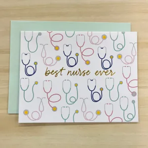 Best Nurse Ever Card