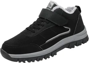Black Winter Boots for Women Short Non Slip Winter Boots for Women Waterproof Snow Boots Winter Waterproof Slip Resistant Waterproof Work Boots for Women Winter Dress Boot for Women 2023