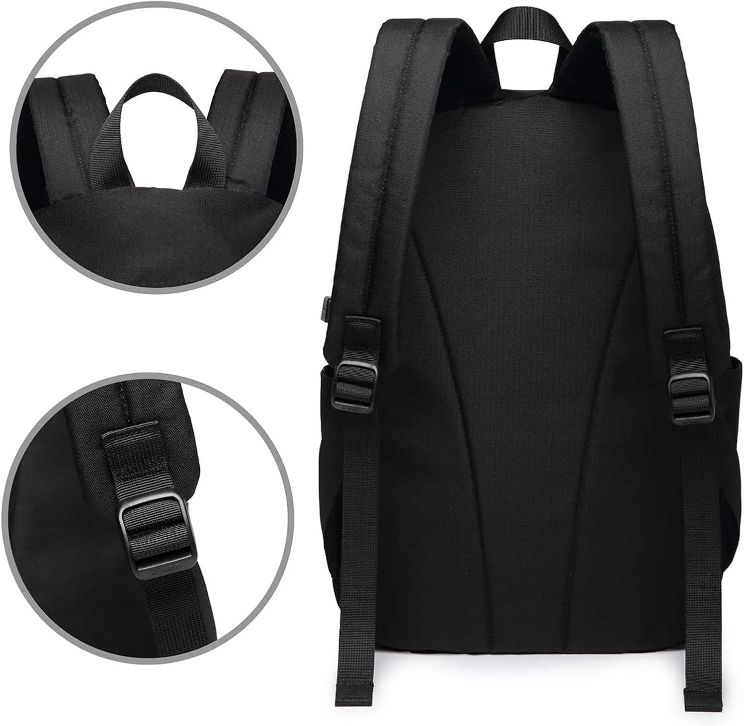 Bowling Ball Sport Travel Laptop Backpack - Durable Business Laptops Backpack with USB Charging Port
