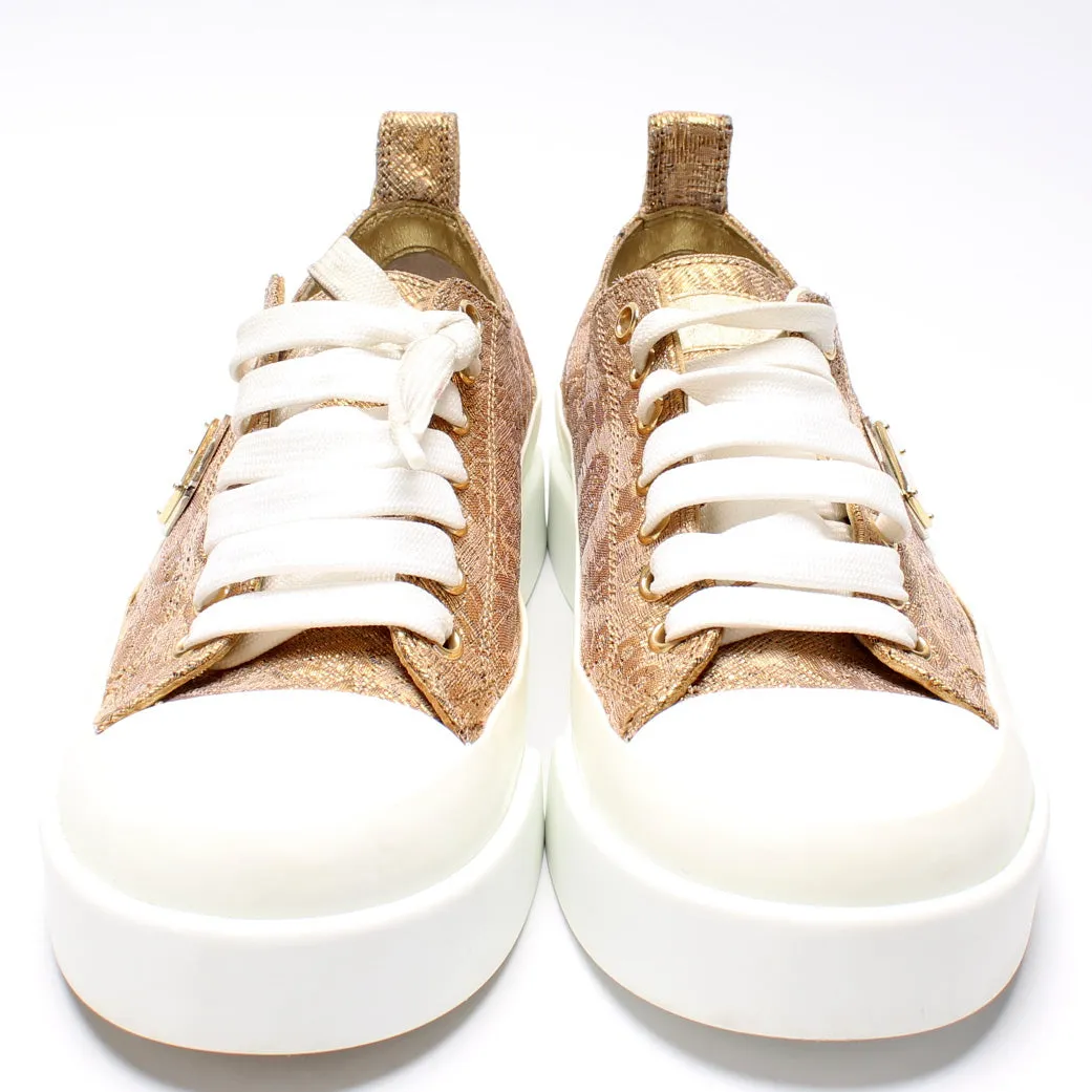 Brocade Low Top Sneakers Size 37.5