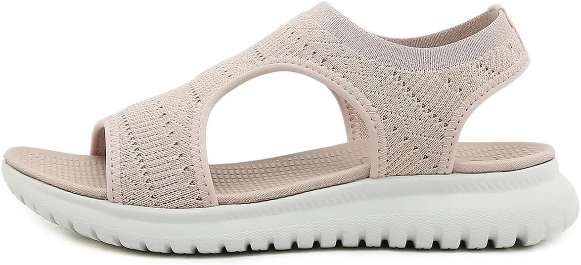 Ciuyurra Women Comfy Flat Slide Sandals