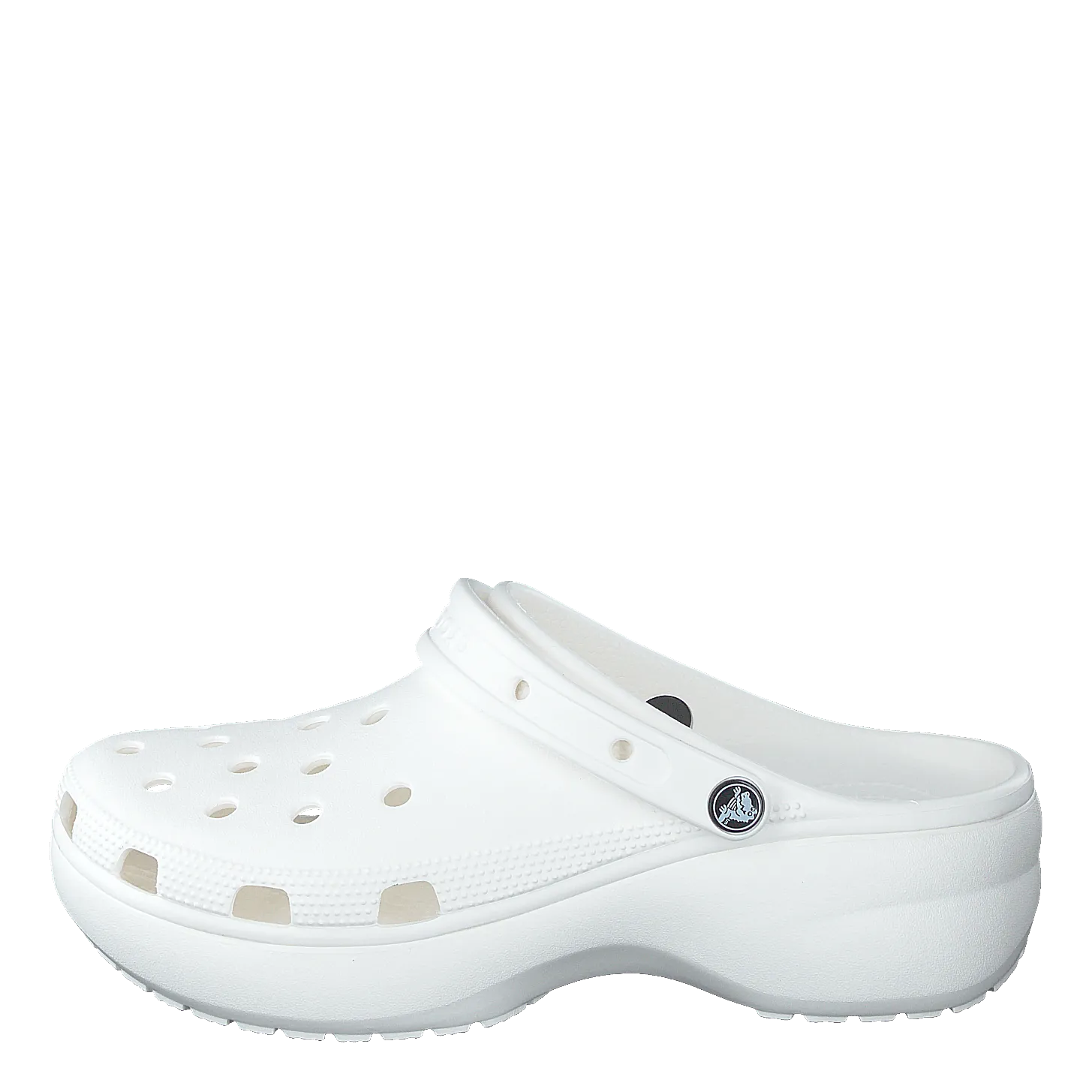 Classic Platform Clog White
