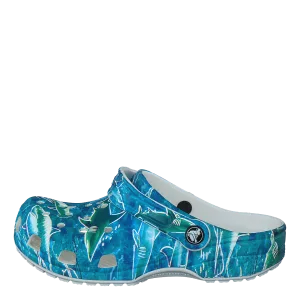 Classic Pool Party Clog K Shark/ocean