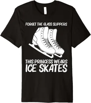 Cool Figure Skating For Girls Kid Spin Jump Ice Skate Skater Premium T-Shirt