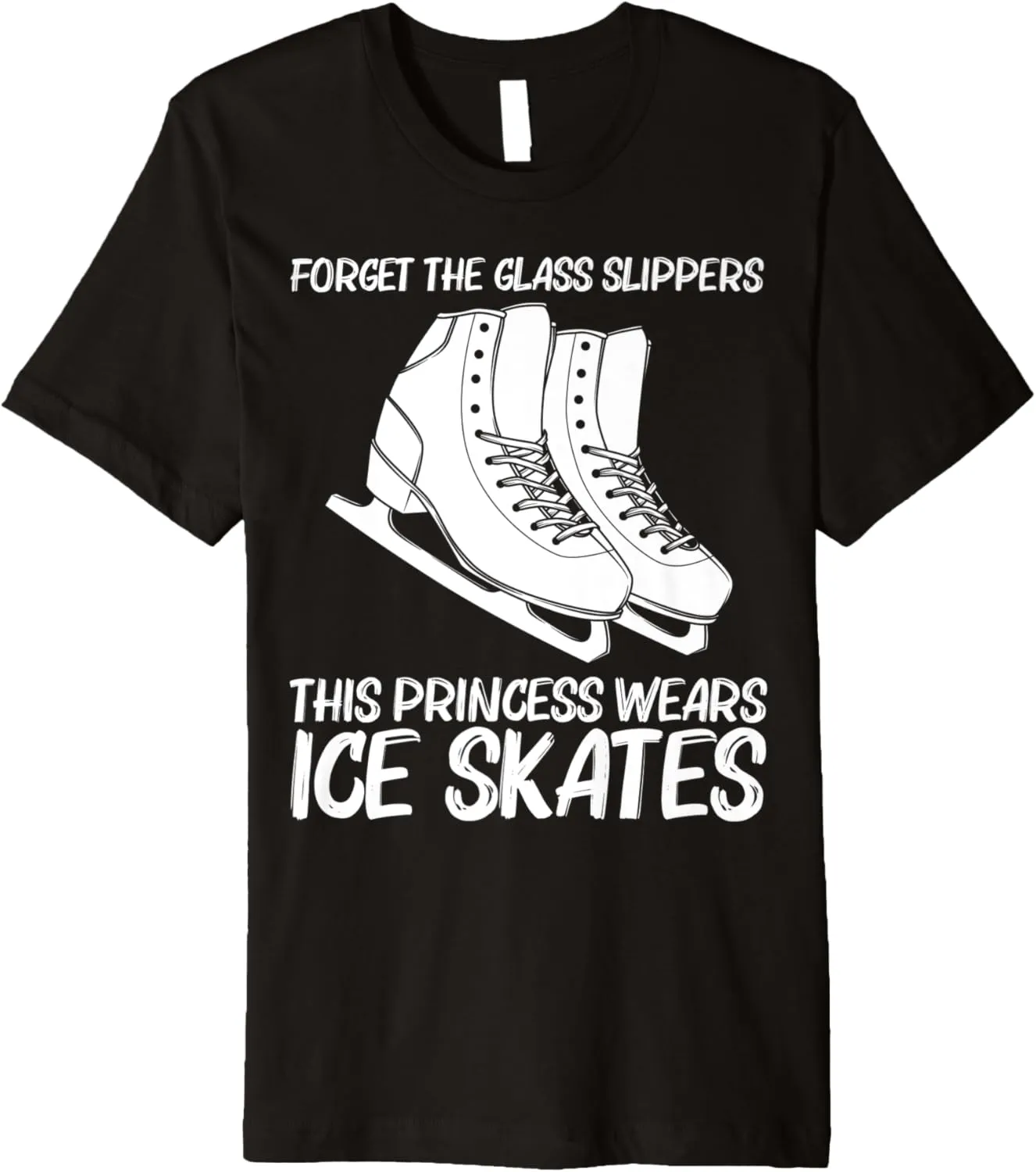 Cool Figure Skating For Girls Kid Spin Jump Ice Skate Skater Premium T-Shirt