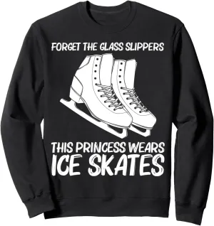 Cool Figure Skating For Girls Kid Spin Jump Ice Skate Skater Sweatshirt