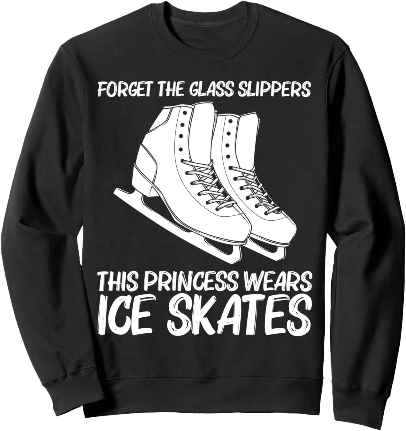Cool Figure Skating For Girls Kid Spin Jump Ice Skate Skater Sweatshirt