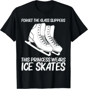 Cool Figure Skating For Girls Kid Spin Jump Ice Skate Skater T-Shirt