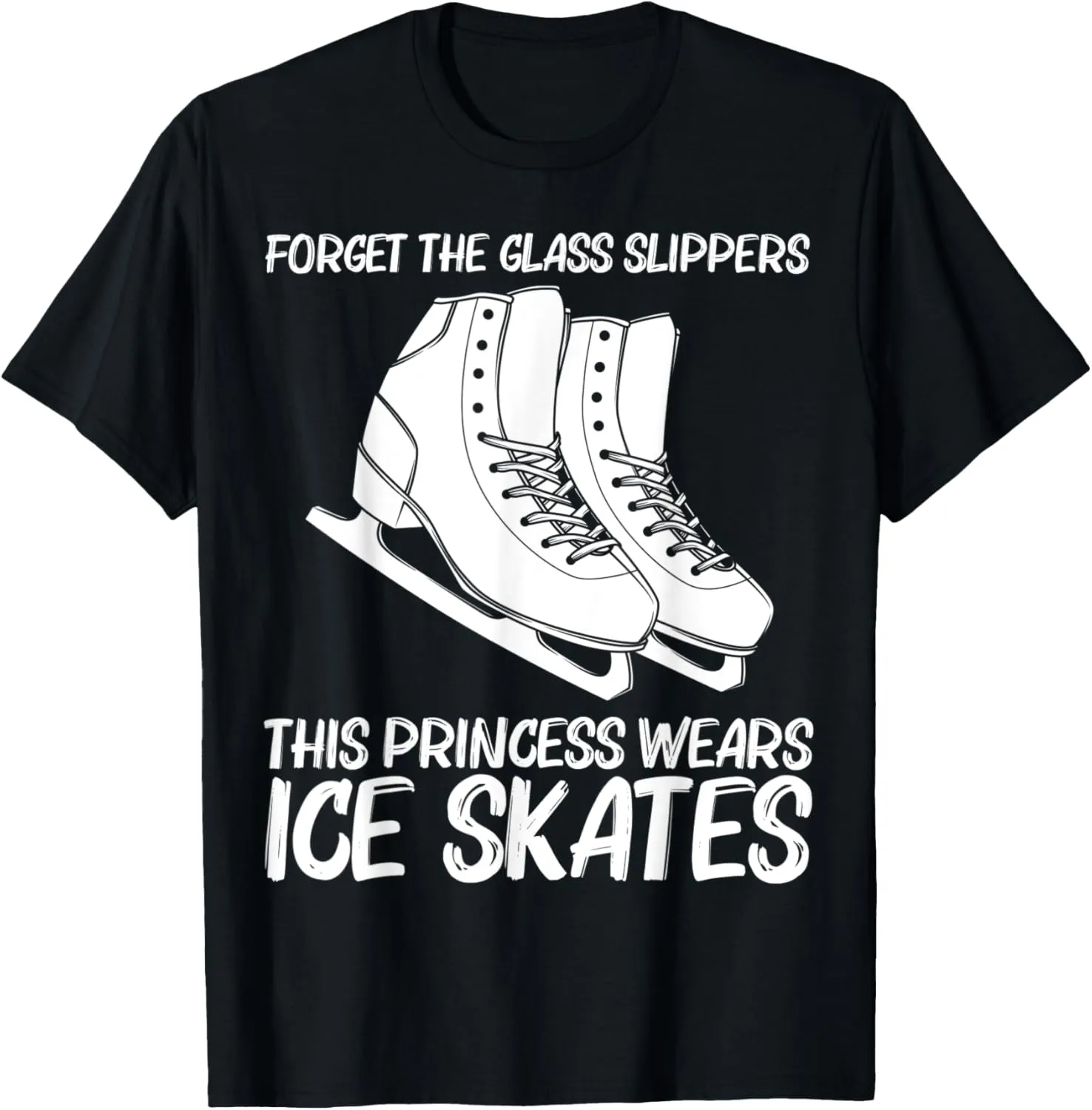 Cool Figure Skating For Girls Kid Spin Jump Ice Skate Skater T-Shirt
