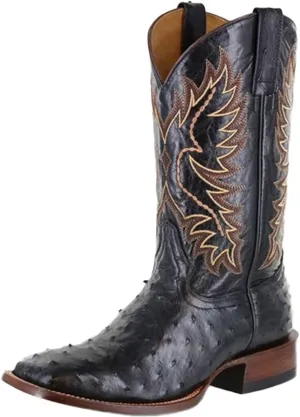 Cowboy Boots for Women Cowgirl Boots Low Heel Boots Western Embroidered Low Heel Pointed Toe Pull on Women Cowboy