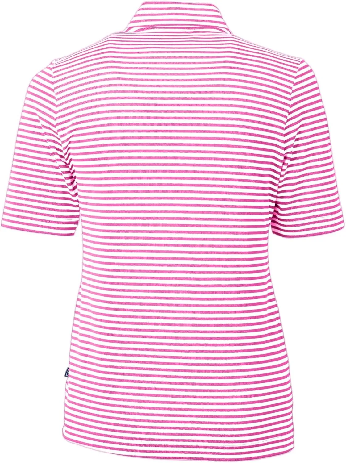 Cutter & Buck Virtue Eco Pique Stripe Recycled Womens Top