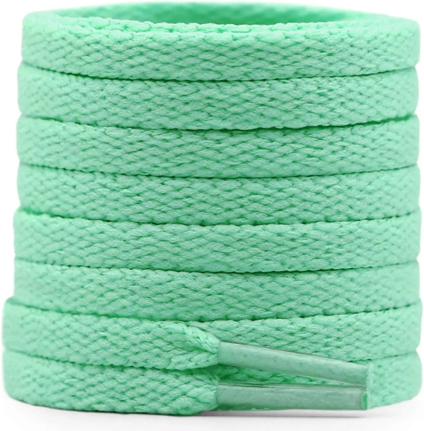 DELELE Flat Shoe Laces for Sneakers: 6/25 inch Narrow Athletic Shoelaces 2 Pair