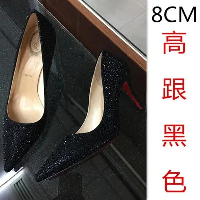Diamond Pointed High Heels