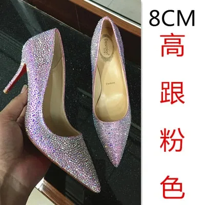 Diamond Pointed High Heels
