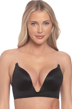 Dominique Women's Uma U Plunge Convertible Bra (32B-42DD/E) #4000
