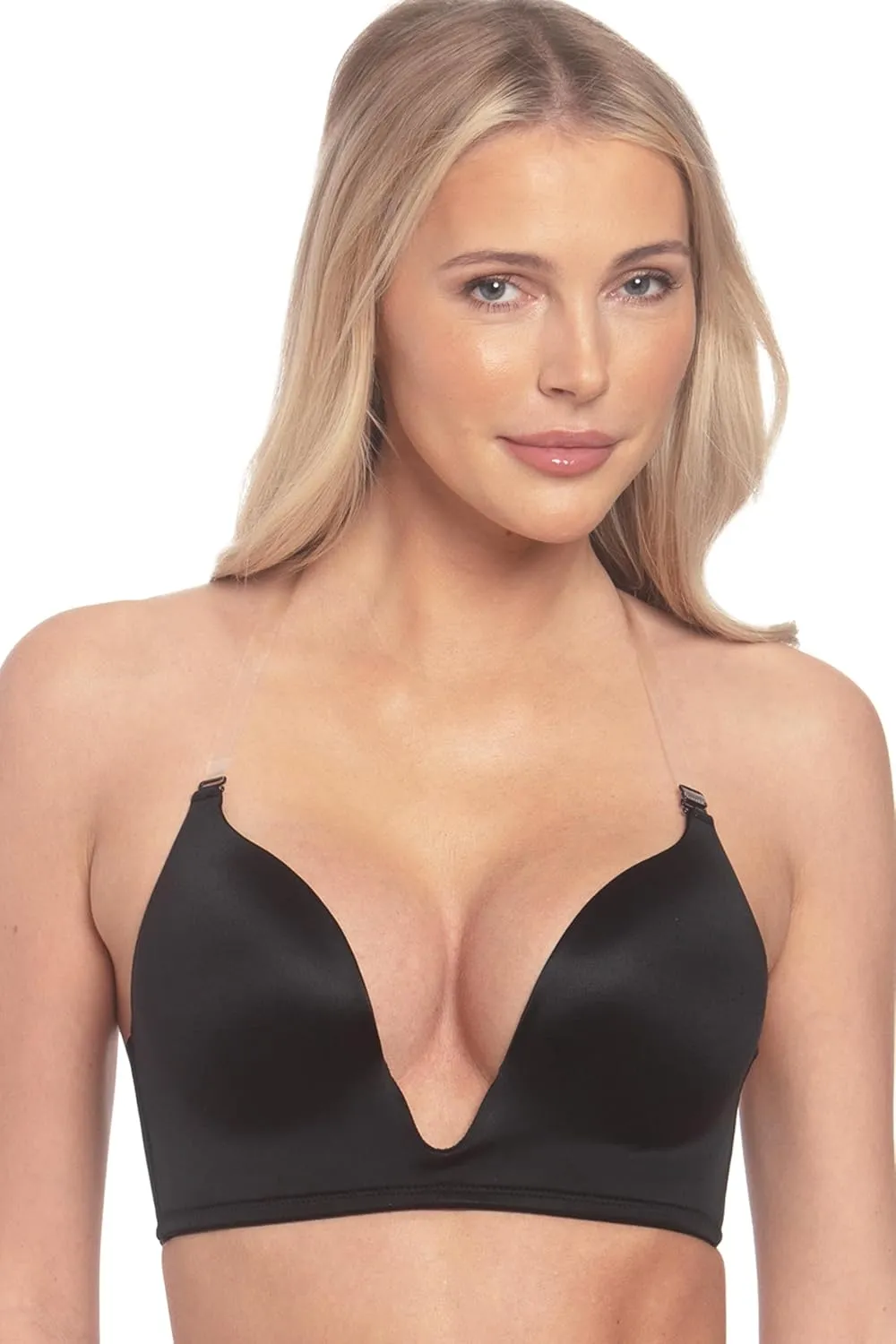 Dominique Women's Uma U Plunge Convertible Bra (32B-42DD/E) #4000
