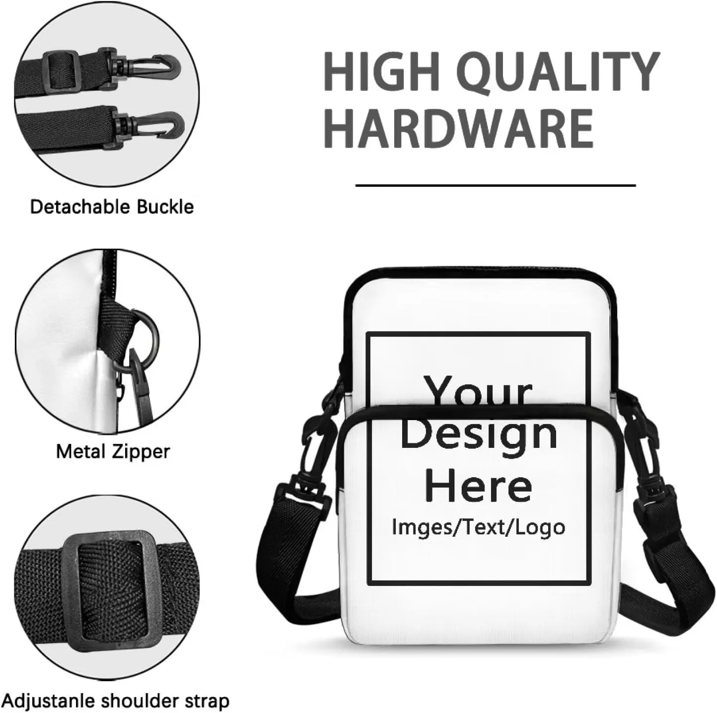Double Layer Crossbody Bag for Women Lightweight Travel Purse Small Messenger Bags Phone Key Wallet Satchel Clutch