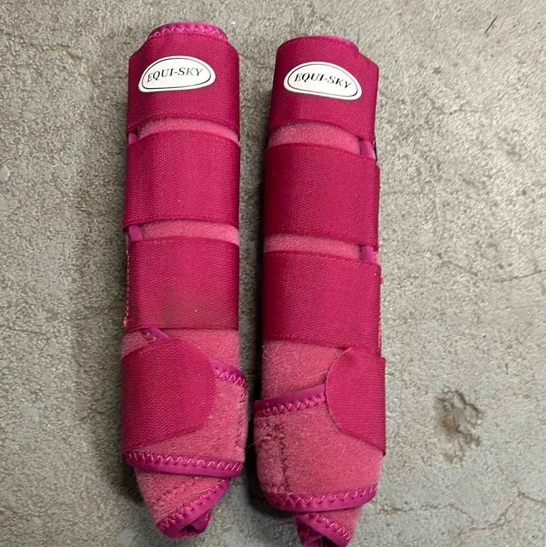 Equi-Sky Pink Sport Medicine Boots Large