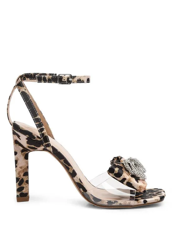 Etherium Bow Heeled Sandal