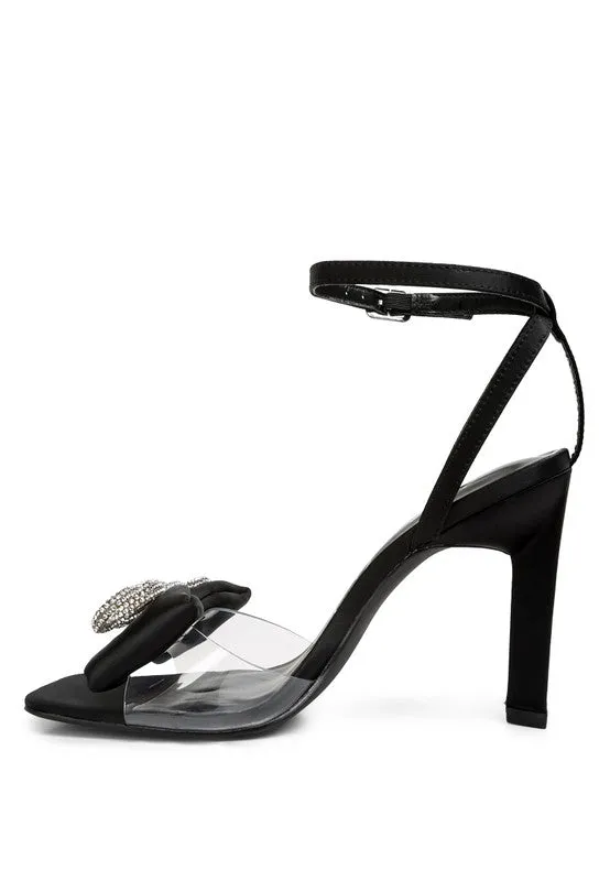 Etherium Bow Heeled Sandal
