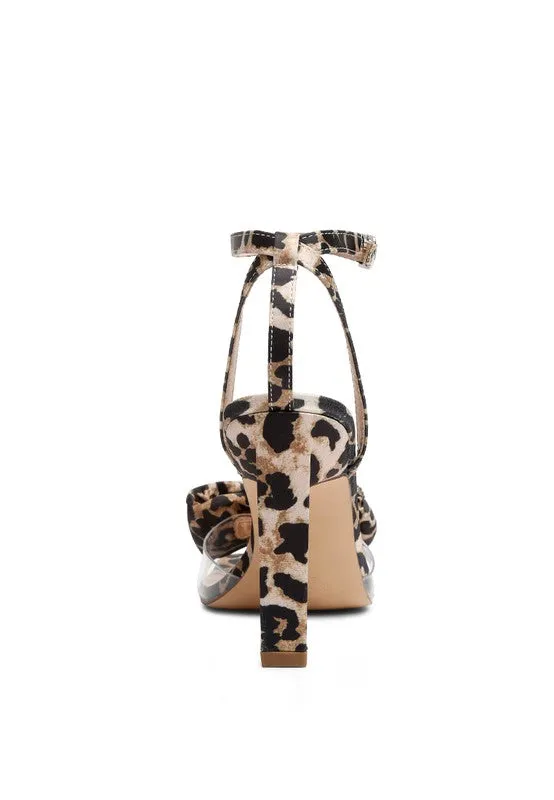 Etherium Bow Heeled Sandal