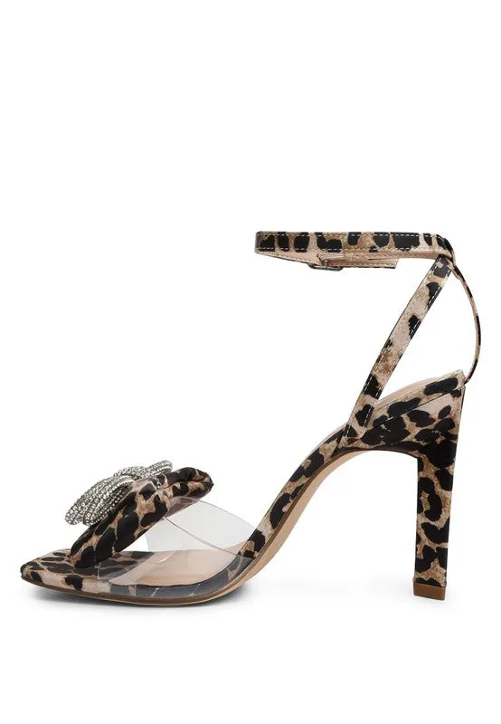 Etherium Bow Heeled Sandal
