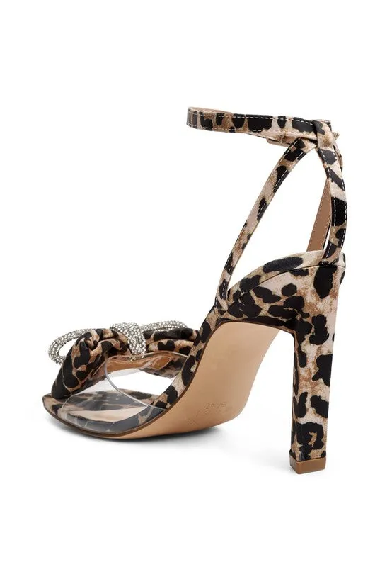 Etherium Bow Heeled Sandal