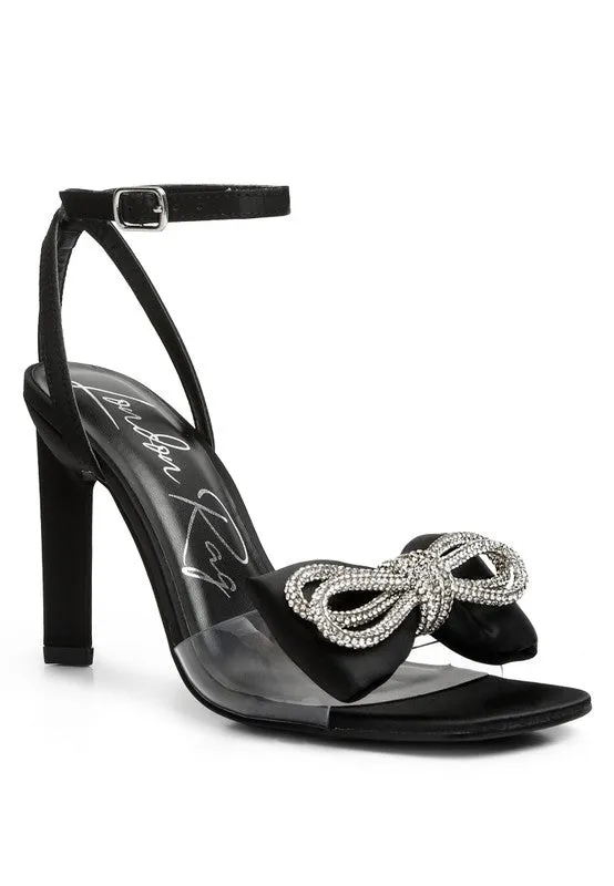 Etherium Bow Heeled Sandal