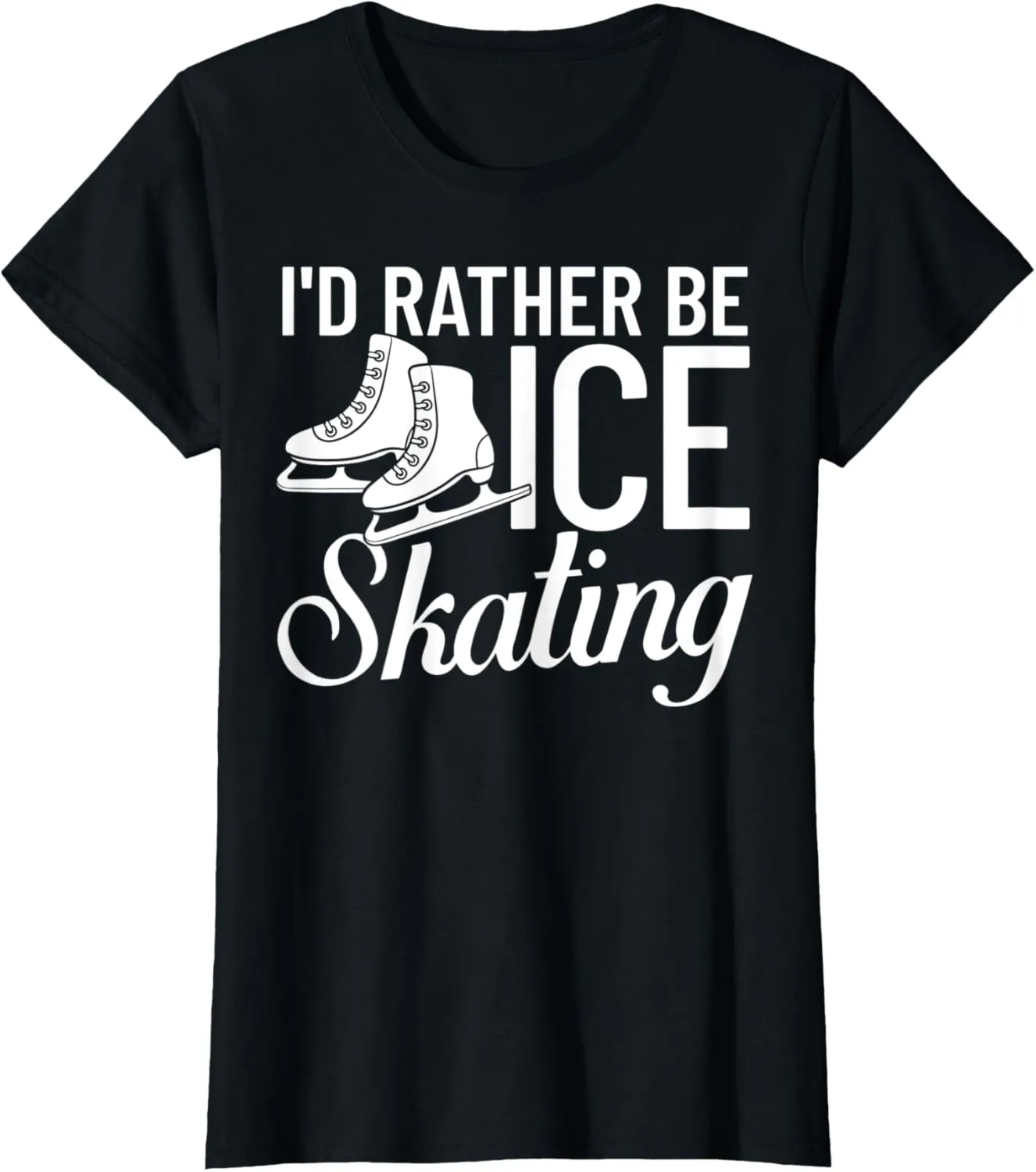 Figure Skater Trainer Skates Shoes T-Shirt