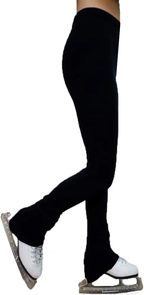 Figure Skating Practice Pants ?C Polar Fleece Thermal Black ?C Blue ?C Purple UGSP2 ice Skating Pants for Girls Women