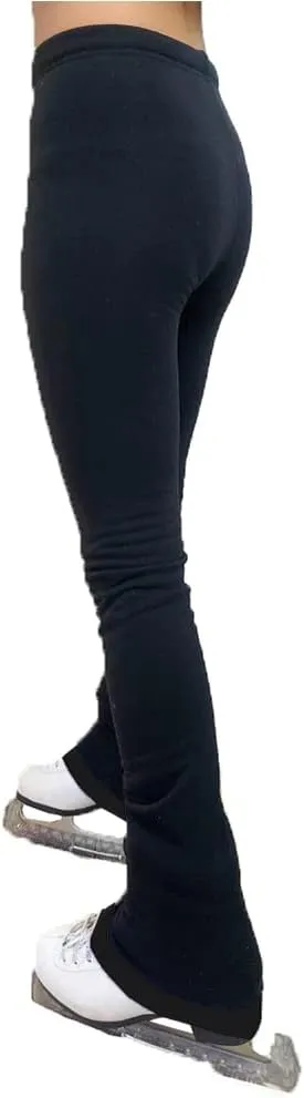 Figure Skating Practice Pants ?C Polar Fleece Thermal Black ?C Blue ?C Purple UGSP2 ice Skating Pants for Girls Women