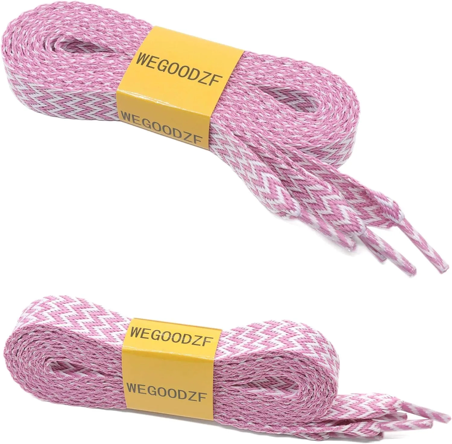 Flat Fat Sneakers Shoelaces: 2 Pair 3/5Inch Extra Wide Thick Shoe Laces