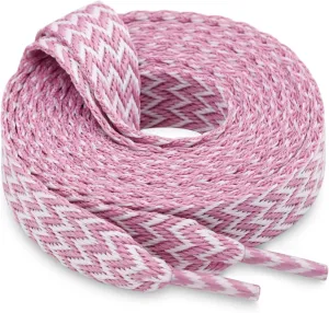 Flat Fat Sneakers Shoelaces: 2 Pair 3/5Inch Extra Wide Thick Shoe Laces